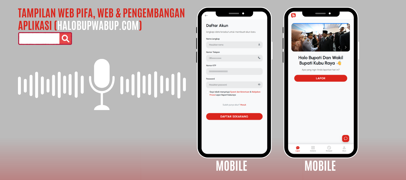 Halo Bup & Wabup Bupati Kuburaya